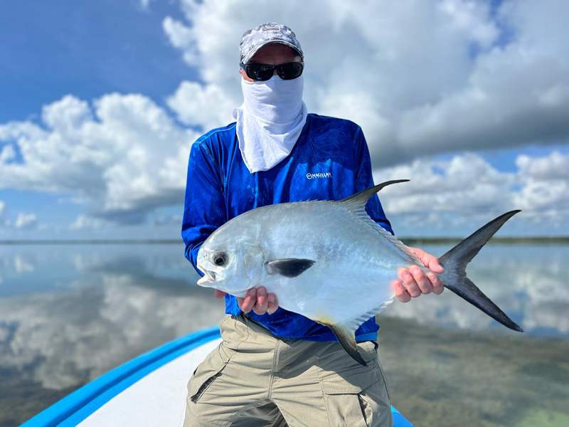 Permit Fishing Ascension Bay Lodge